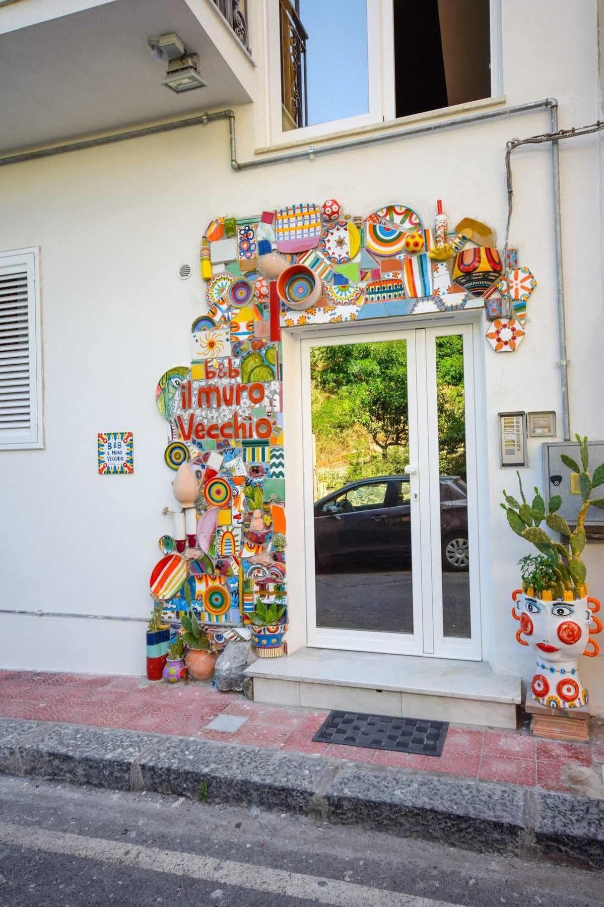 B&B Il Muro Vecchio 지아르디니낙소스 외부 사진